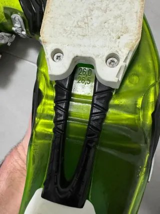 Scarponi sci Atomic verdi