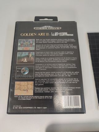 Golden Axe II Sega Megadrive