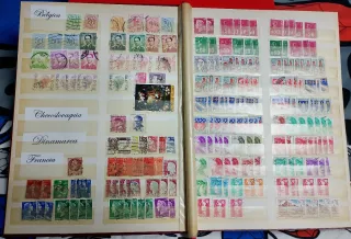 Álbum de sellos Europa