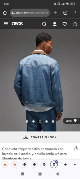 Chaqueta Levis trucker Nueva