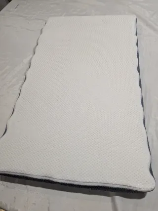 Colchón mini cuna marca Trebol 50x80+ funda.