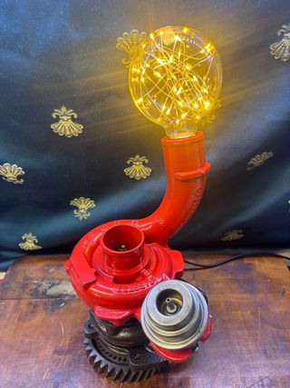 Lampada Turbo Design Industriale