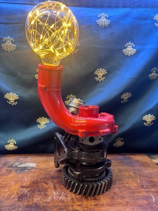 Lampada Turbo Design Industriale