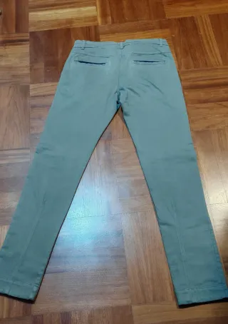 Pantaloni Zara Uomo Beige Taglia 40