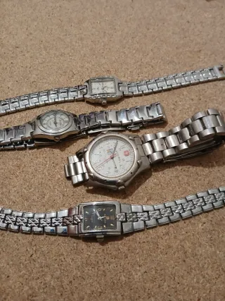 Lote de 4 relojes
