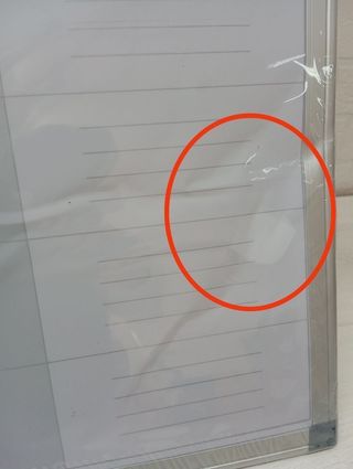 Relaxdays Pizarra Magnética, escribir  Planificado