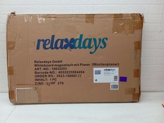 Relaxdays Pizarra Magnética, escribir  Planificado