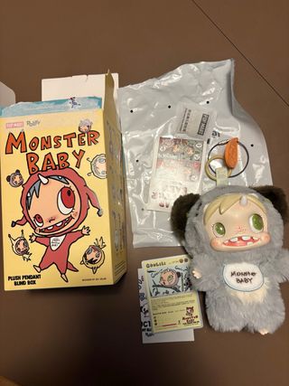POP MART Monster Baby Plush Pendant Blind Box