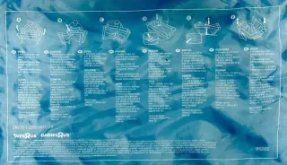 Cuna de viaje Babies R Us azul