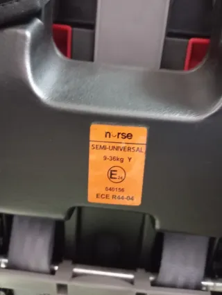 Silla coche Nurse 9-36 kg