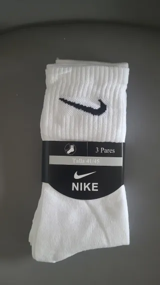 Pack 3 Pares Calcetines Nike Media Caña Talla 41-4