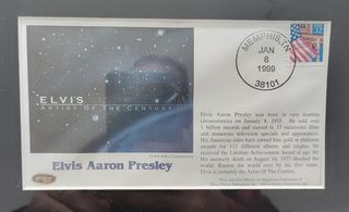 Elvis Presley-Disco de Oro "Artista del Siglo".