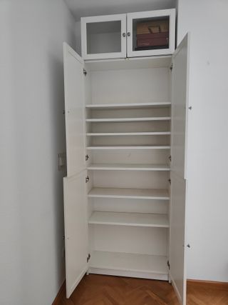 Librería Billy color blanco con altillo 80cmx238cm