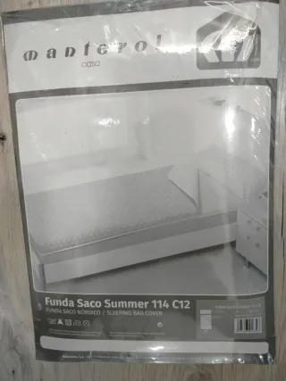 Funda Saco Nórdico cremallera 90 cms