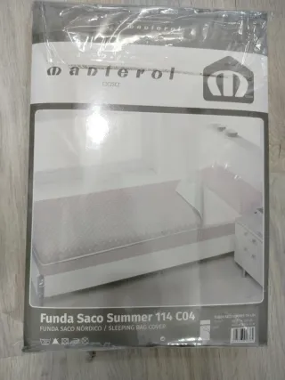 Funda Saco Nórdico cremallera 90 cms