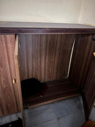 Aparador madera encimera mármol