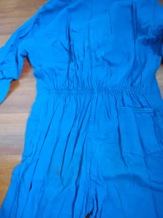 Buzo de trabajo azul