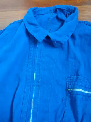 Buzo de trabajo azul