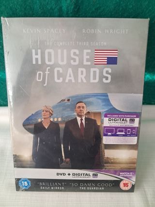 House of Cards Temporadas 1-3 DVD VO (NUEVAS)