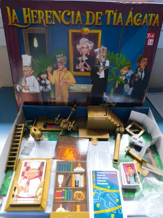 Juego de mesa La Herencia de Tía Ágata