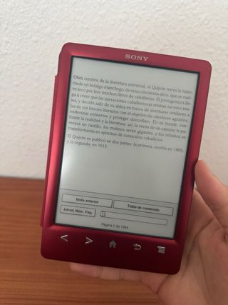 Ebook Sony PRS-T3 - Rojo