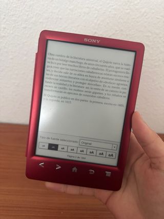 Ebook Sony PRS-T3 - Rojo