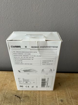 Ratón Gaming Inalámbrico Phnixgam CW905 Rosa