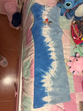Vestido Mujer Supernenas Tie Dye Talla Única