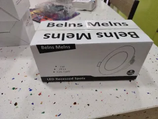 Focos LED Empotrables 6 Unidades