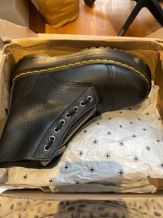 Botas Estilo Martens negras