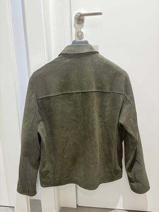 Chaqueta ante Kaki Massimo Dutti Talla M