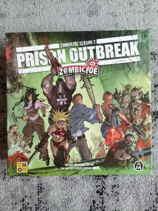 Zombicide Stagione 2: Prison Outbreak - Mai Giocato, Nuovo