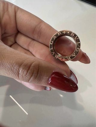 Anillo Bvlgari Negro y Oro Talla 53-54