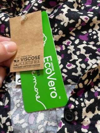 Camisa estampada mujer sin estrenar