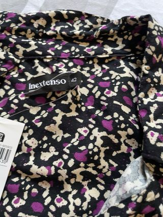 Camisa estampada mujer sin estrenar