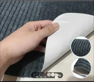 3 Tappetini Grigio 50x80 cm