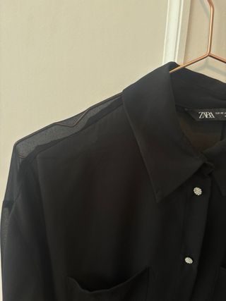 Blusa Zara Negra