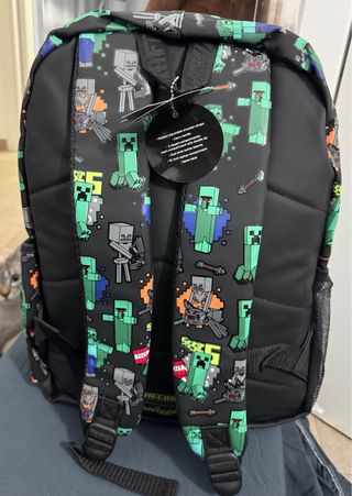 Mochila Minecraft Creeper