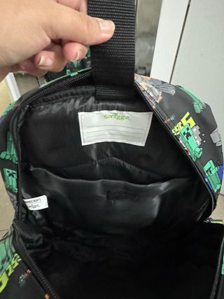 Mochila Minecraft Creeper