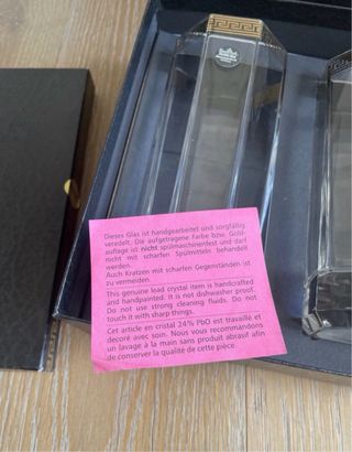 Piatto e 2 Bicchieri Rosenthal x Versace