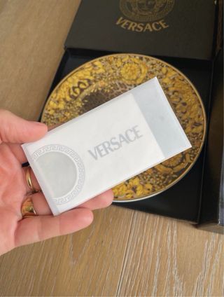 Piatto e 2 Bicchieri Rosenthal x Versace