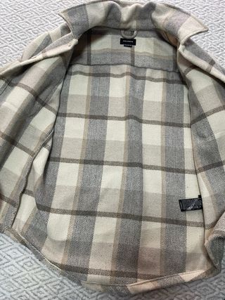 Abrigo cuadros Pull&Bear