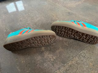 Adidas Gazelle Naranja y Turquesa