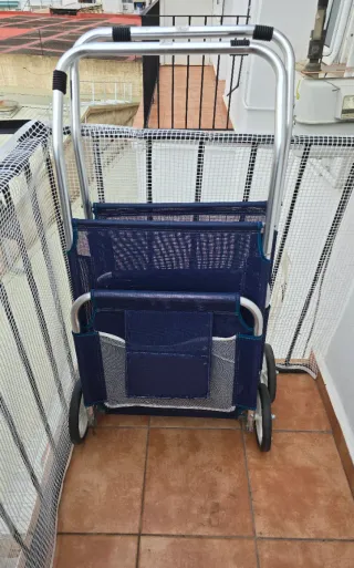 2 Tumbonas Plegables con Ruedas