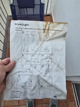 2 Tumbonas Plegables con Ruedas