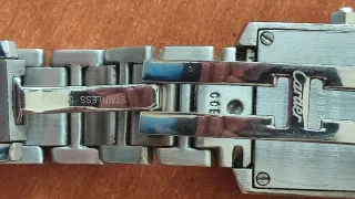 Reloj Cartier Plata y Blanco