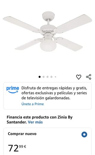 Ventilador de Techo