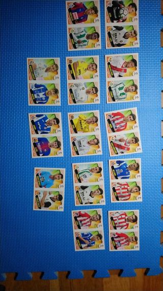 Colección de 428 cromos ( pegatinas ) 2018-2019