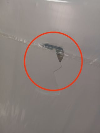 Mesa blanca de plástico - 90 x 140 cm