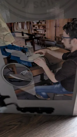 Sierra de marquetería Scheppach DECO XL